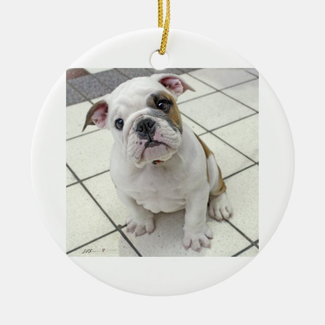 elvis julgransprydnad keramik (Framsidan)