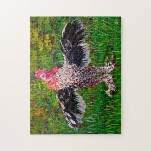 Elvis Kycklingpussel 11" x 14" Pussel