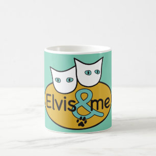 "Elvis & MIG" mugg för 11 uns Aquaklassiker