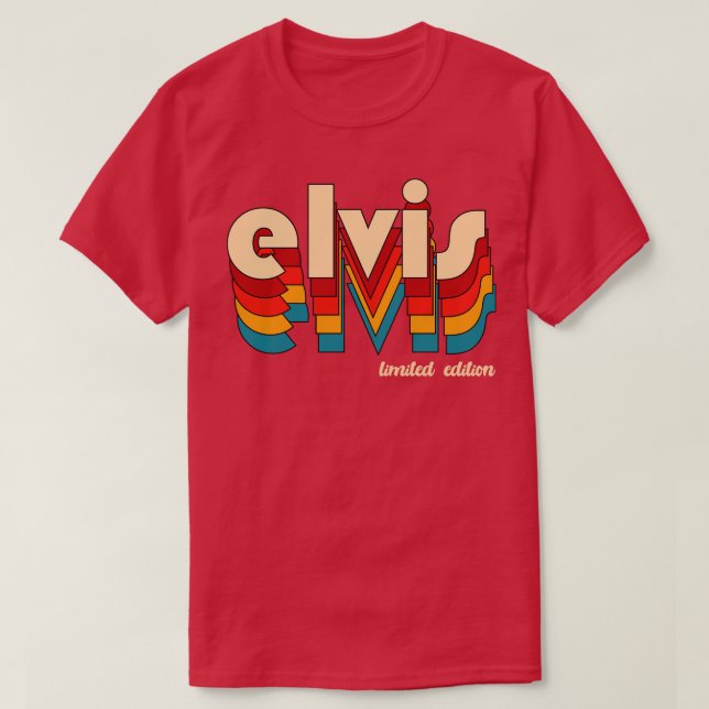 Elvis namn t shirt (Design framsida)