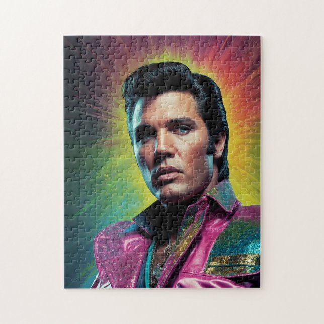 Elvis Presley puzzle Pussel (Vertikal)
