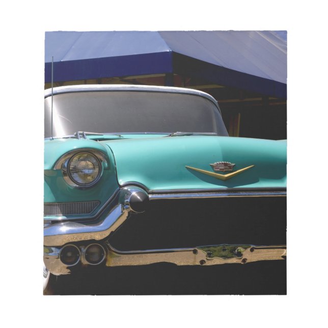 Elvis Presleys gröna cabriolet i Anteckningsblock (Framsida)