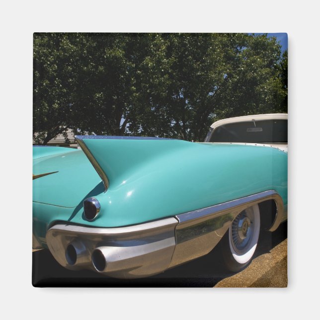 Elvis Presleys gröna cabriolet i Cadillac i Magnet (Framsidan)
