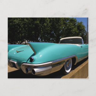 Elvis Presleys gröna cabriolet i Cadillac i Vykort