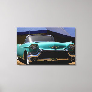 Elvis Presleys gröna cabriolet i Canvastryck