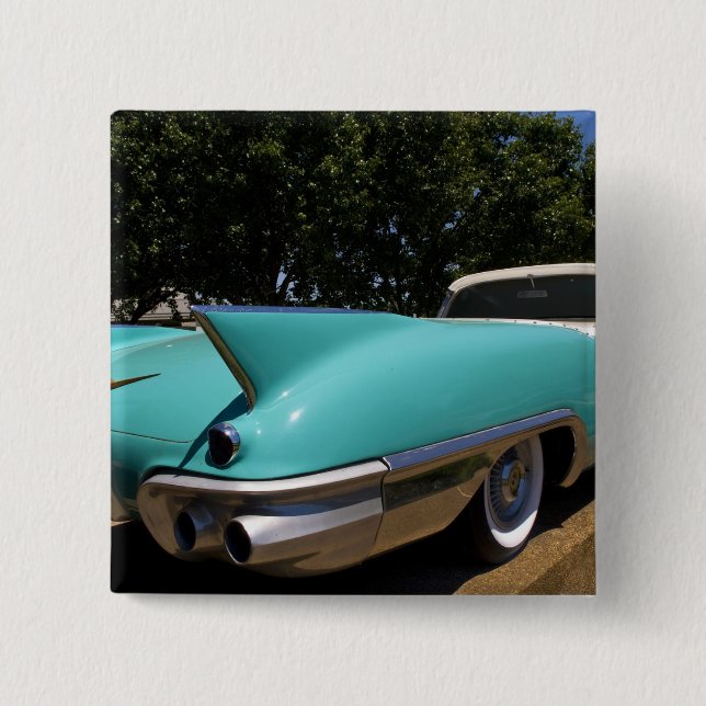 Elvis Presleys gröna cabriolet i Knapp (Framsida)
