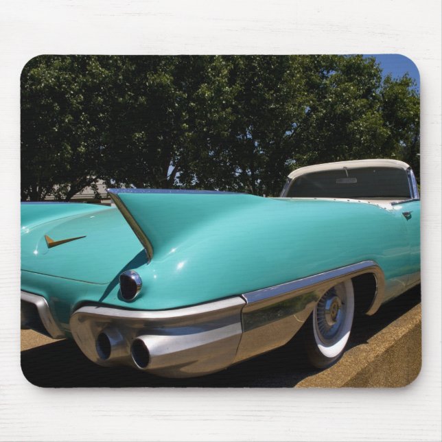 Elvis Presleys gröna cabriolet i Musmatta (Framsidan)