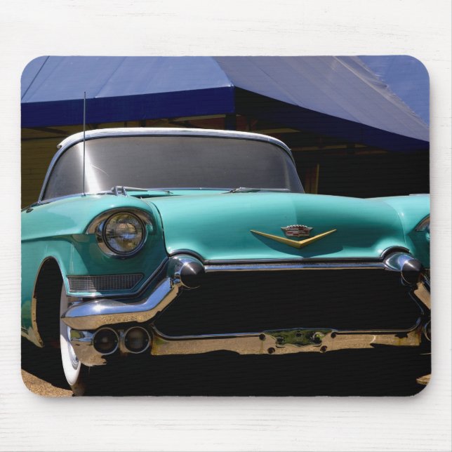 Elvis Presleys gröna cabriolet i Musmatta (Framsidan)