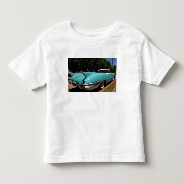 Elvis Presleys gröna cabriolet i Tee (Framsida)