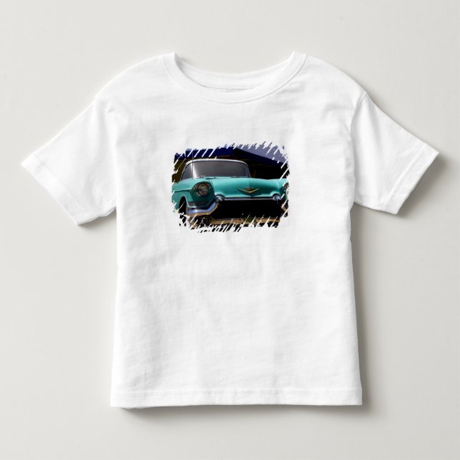 Elvis Presleys gröna cabriolet i Tee Shirt (Framsida)