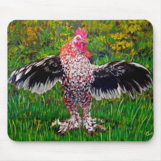 Elvis the Chicken Mousepad Musmatta (Framsidan)