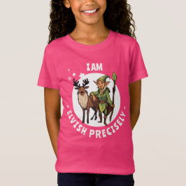 Elvish Kids Jul Elf T Shirt