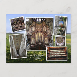 Ely Cathedral, brittiskt vykort