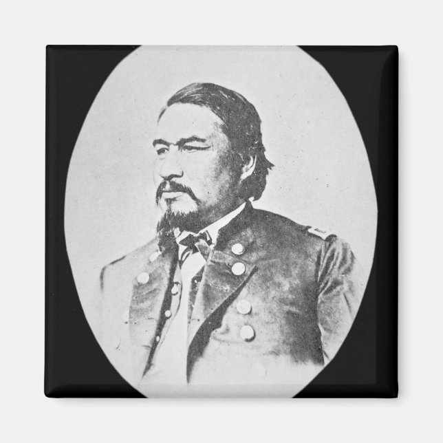 Ely Samuel Parker (1828-95) Seneca Chief and Feder Magnet (Framsidan)