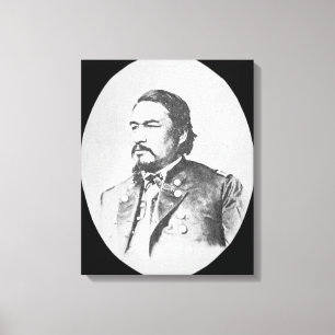 Ely Samuel Parker (1828-95) Senecachef och Feder Canvastryck