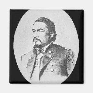 Ely Samuel Parker (1828-95) Senecachef och Feder Magnet