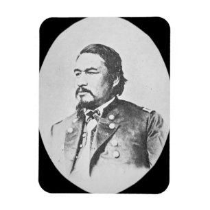 Ely Samuel Parker (1828-95) Senecachef och Feder Magnet