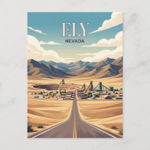 Ely USA Vykort