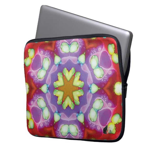 Elysium Kaleidoscope Laptop sleeve (Framsidan Vänster)