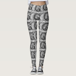 Elyssa designdamasker leggings