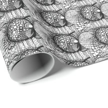 Elyssa designgåva som slår in papper