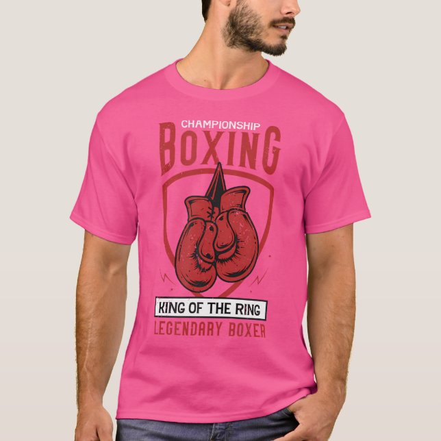 EM-boxing Kung i Ring Legendary Box T Shirt (Framsida)