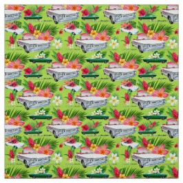 Em-cabrioletCorvair-grönt Tyg