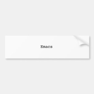Emacs Bildekal
