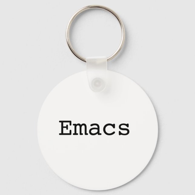Emacs Nyckelring (Framsida)
