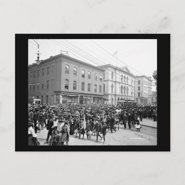 Emancipation Day, Richmond, Va. c1905 Vykort (Framsida)