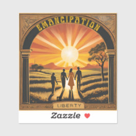 "Emancipation Sunrise" Klistermärken