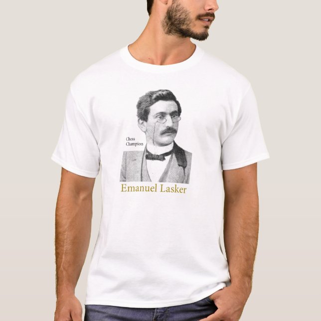 emanuel-lasker tee shirt (Framsida)