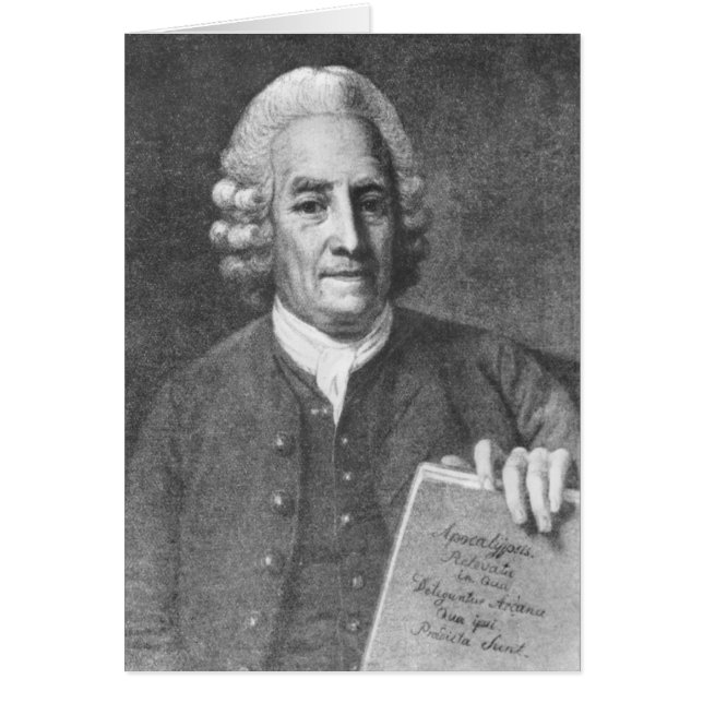 Emanuel Swedenborg 2 Hälsningskort (Framsidan)