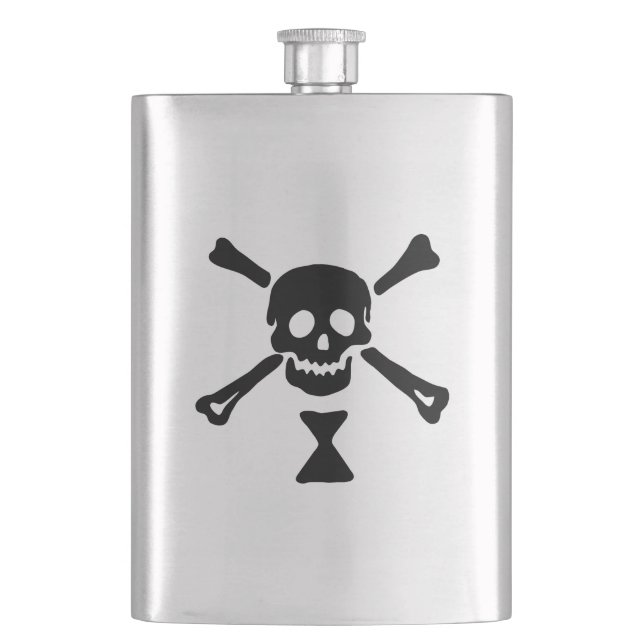 Emanuel Wynne Piratflagga Jolly Roger Fickplunta (Framsidan)