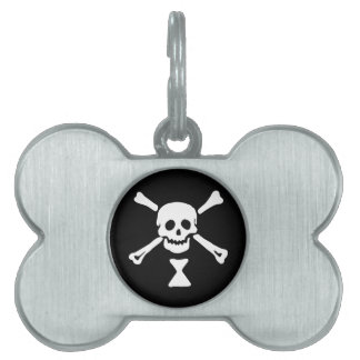 Emanuel Wynne Piratflagga Jolly Roger ID-bricka Husdjur