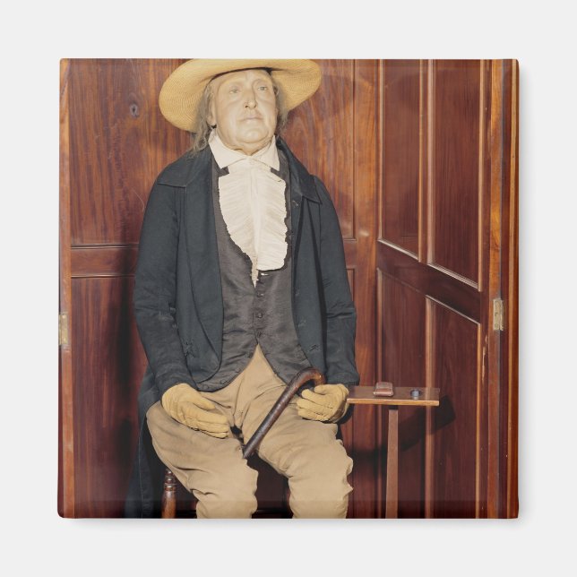 Embalmed body of Jeremy Bentham Magnet (Framsidan)