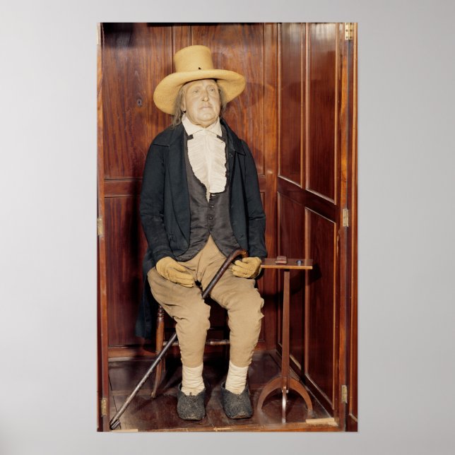 Embalmed body of Jeremy Bentham Poster (Framsidan)
