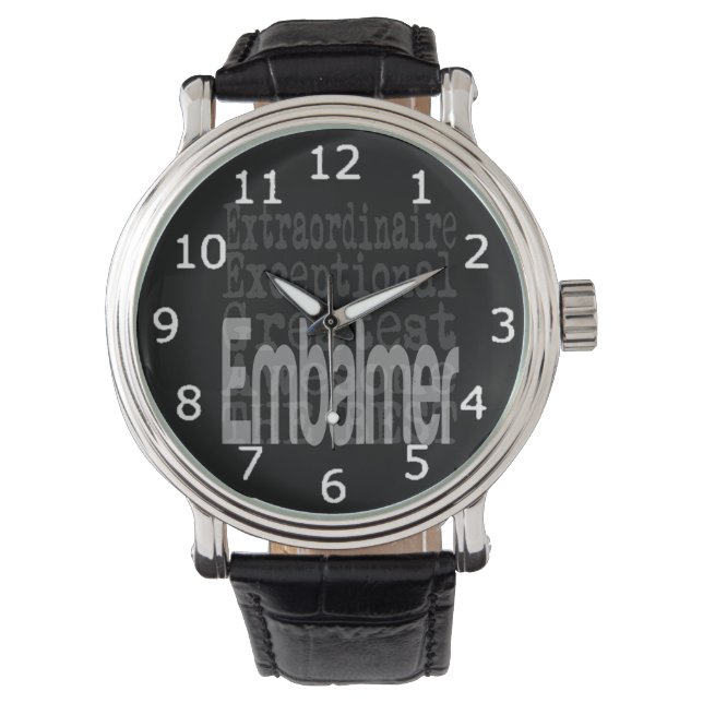 Embalmer Extraordinaire Armbandsur (Framsida)