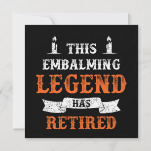 Embalming Legend Reless Pension Död Funeral Gif Inbjudningar