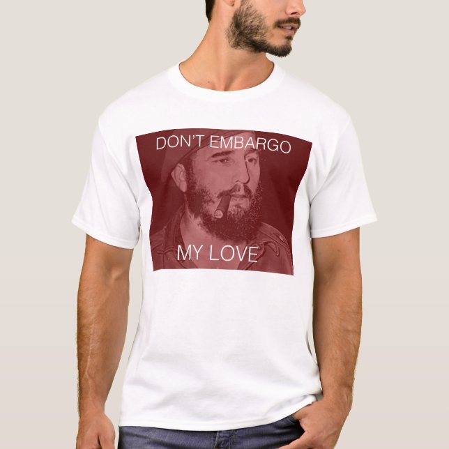 embargo inte min kärlek t-shirt (Framsida)