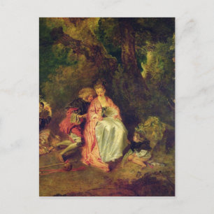 Embarkation for Cythera, 1717 Vykort
