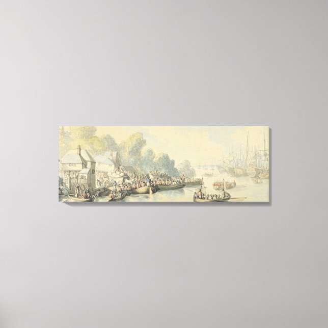 Embarkation i Southampton den 20 juni efter Lord Canvastryck (Framsida)