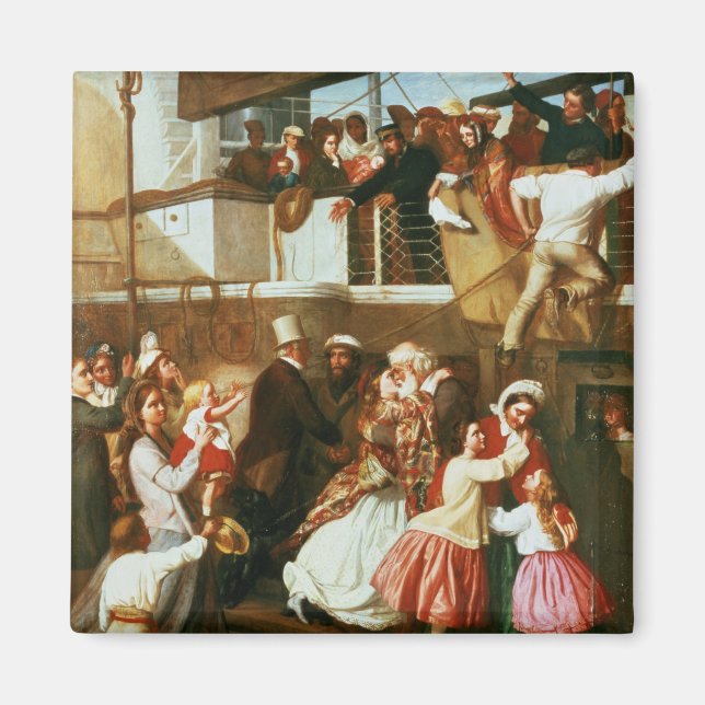 Embarkation Scene Magnet (Framsidan)