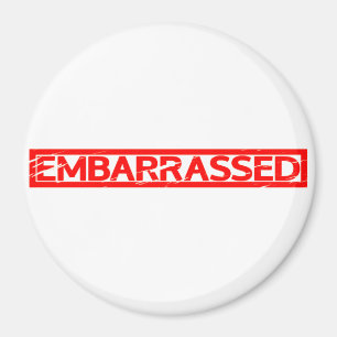 Embarrased Frimärke Magnet