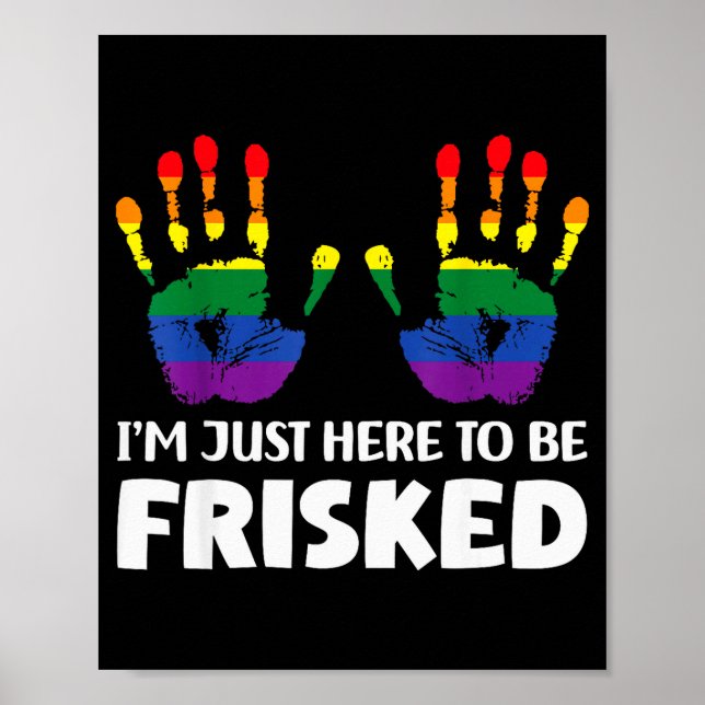 Embarring Airrt Gag Tees Exchange I'm Just Here To Poster (Framsidan)