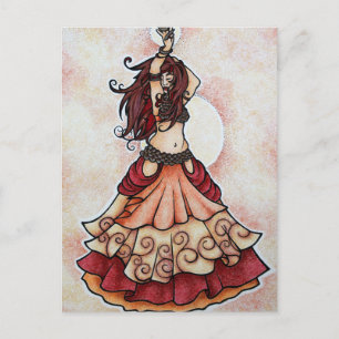 Ember belly art vykort