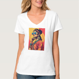 Ember Empress: Fierce Woman Apparel T Shirt