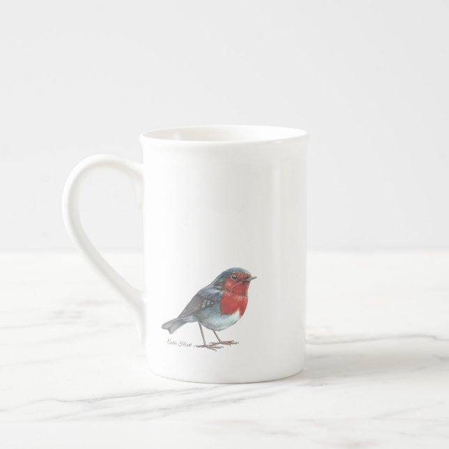 Ember Heart Benporslin Mugg (Vänster)