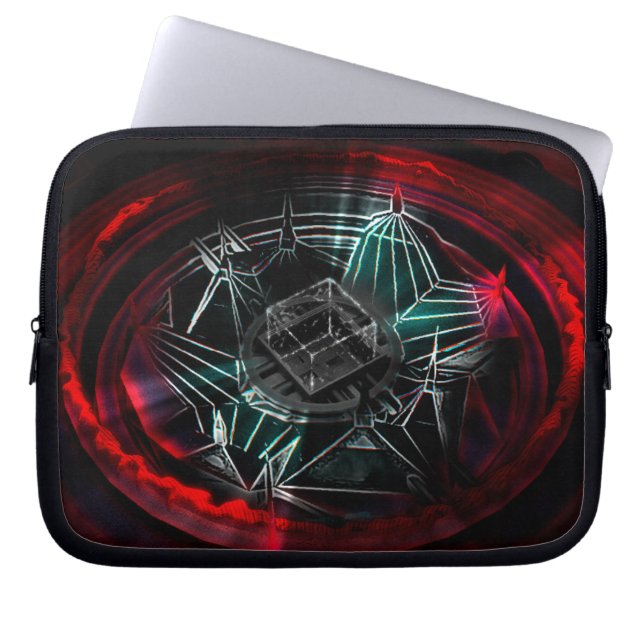 Ember-reaktor Laptop Fodral (Framsidan)