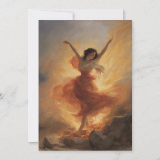 Ember Rhythms by Shawna Mac Art Card Julkort (Framsida)